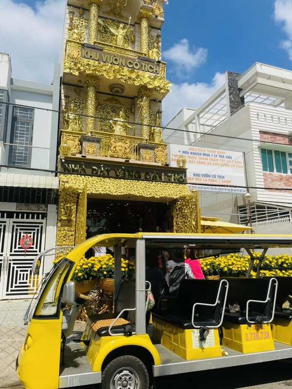 Căn nhà Dát Vàng Cần Thơ - Điểm Nhấn Sang Trọng của Miền Tây